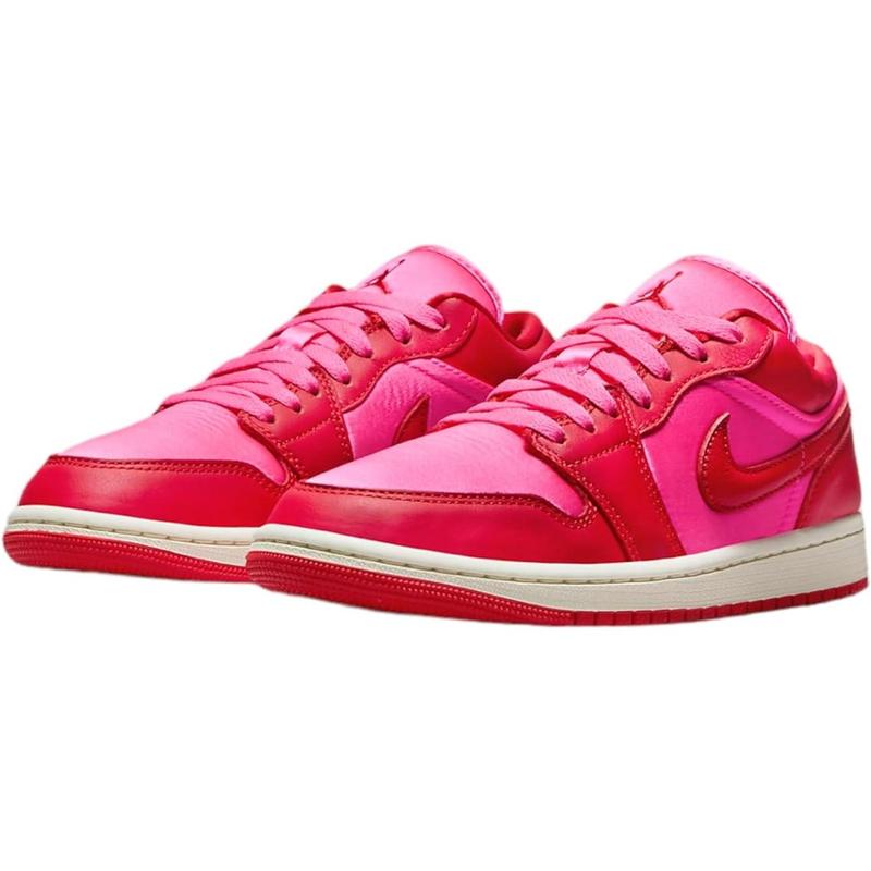 Women's Air Jordan 1 Low SE Pink Blast Chile Red-Sail (FB9893 600)