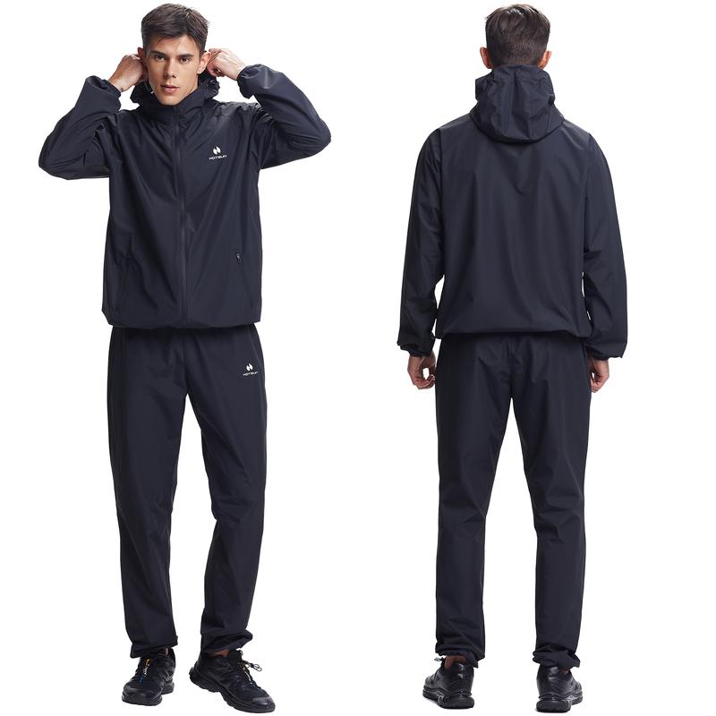 HOTSUIT Sauna Suit for Men Sweat Suit Boxing Exercise Sweat Sauna Jacket Pants