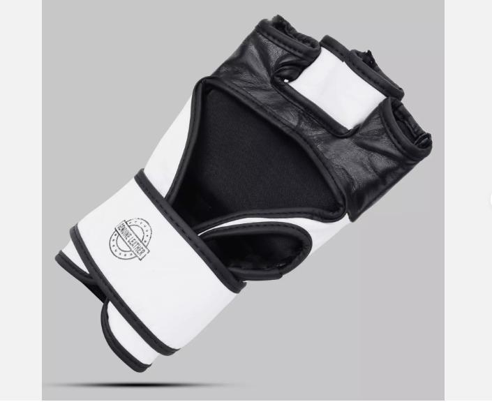 Leather Boxing Gloves Muay Thai Training Punching Bag Sparring MMA kickboxing