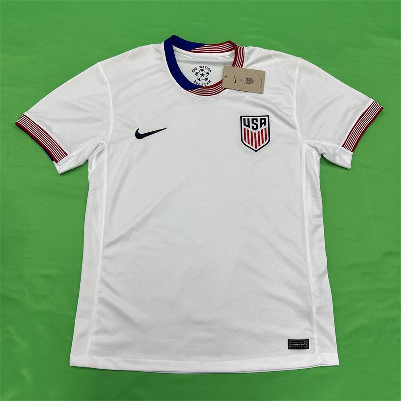 Nike 2024 Copa America USA Home Short Sleeve Soccer Jerseys