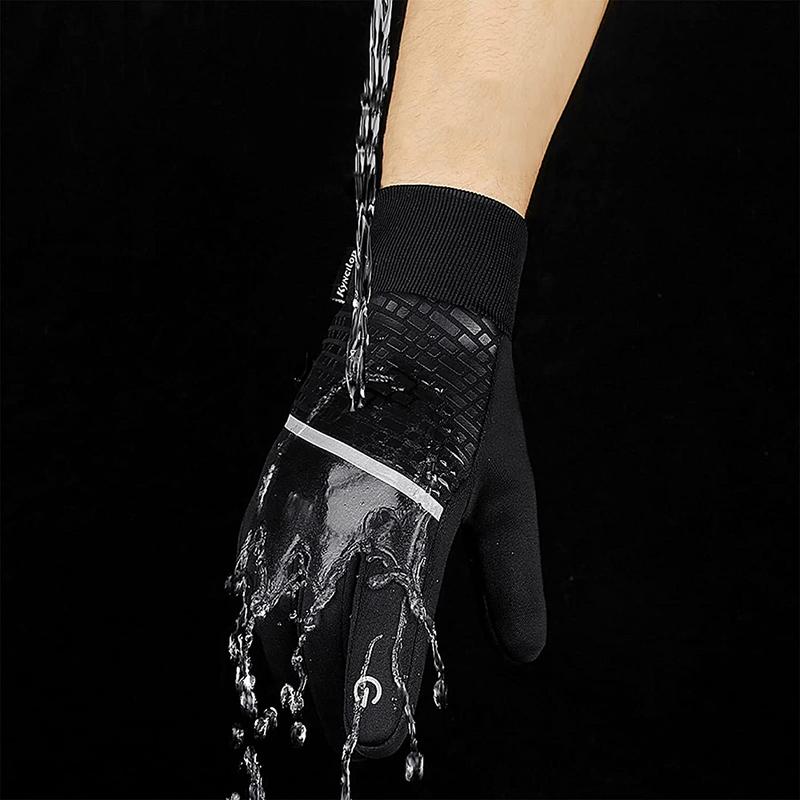 Winter Gloves Women Men Ski Snow Gloves Liner Thermal Warm Touch Screen, Suit for Running, Cycling, Biking, Hiking, Driving, Walking, Typing, Freezer Work, Sports, Soccer, Shooting, Gaming