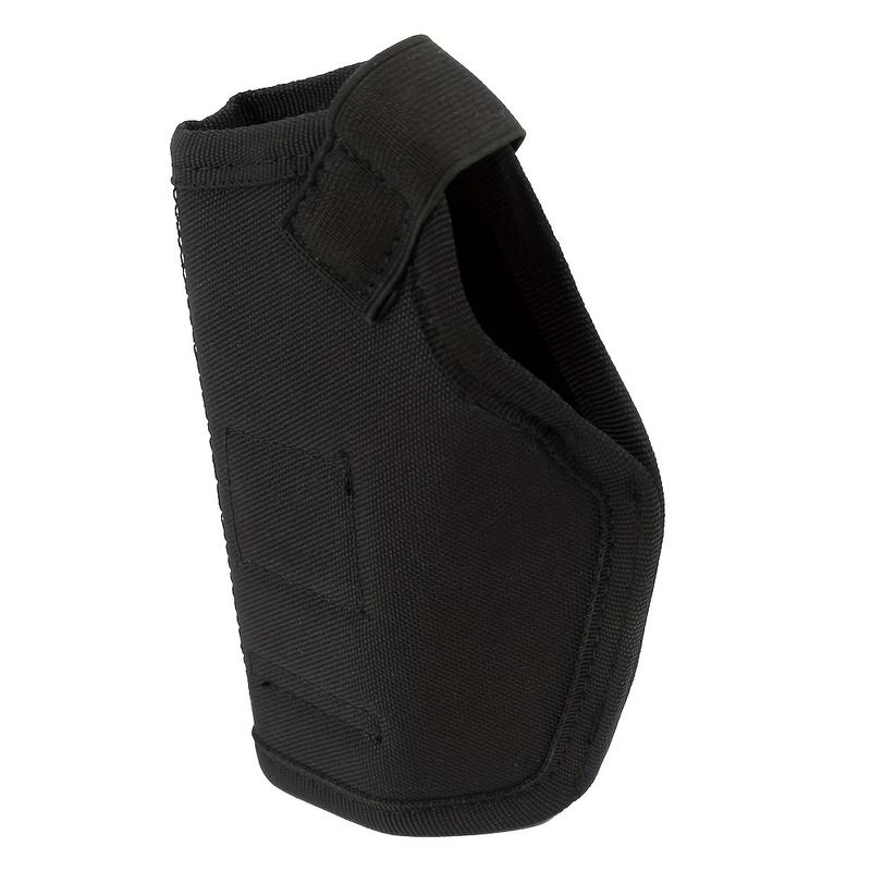 IWB Concealed Folding Holster Classic Black Set - Compact and Sub-Compact Pistol Holder with Safety Hook and Loop Closure Ideal for Hunting and Fishing