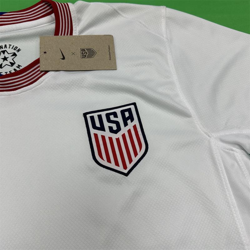 Nike 2024 Copa America USA Home Short Sleeve Soccer Jerseys