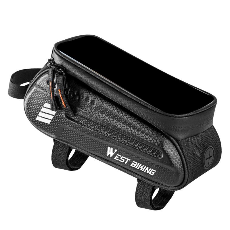 Bike Phone Bag, Bicycle Front Frame Bag, Handlebar Bag, Bicycle Bag, Bike Accessories