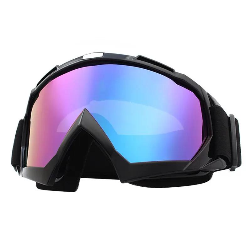 Windproof Skiing Eyewear with UV Protection - Anti-Fog Motorcycle Glasses for Winter Outdoor Sport