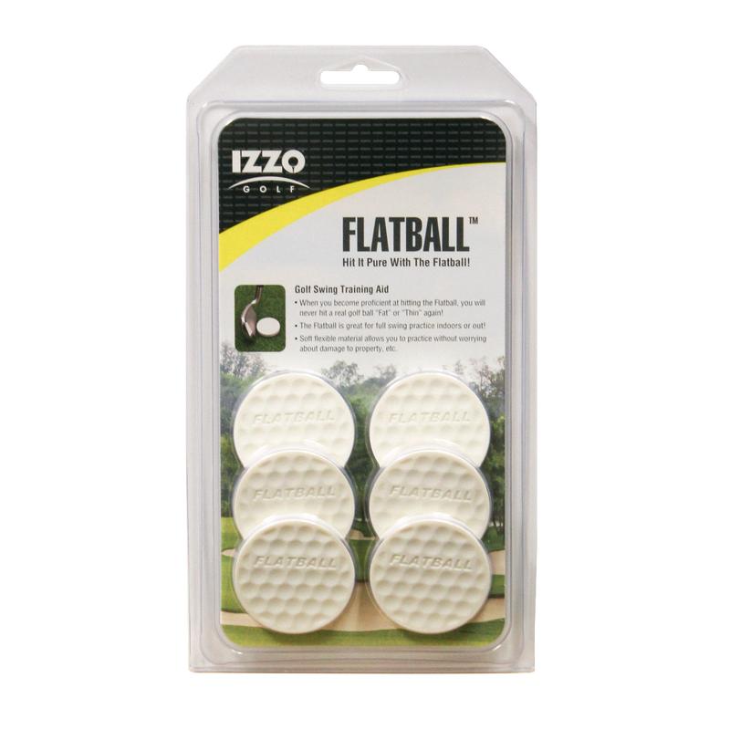 IZZO Golf Flatball Training Aid for Improved Swing and Control