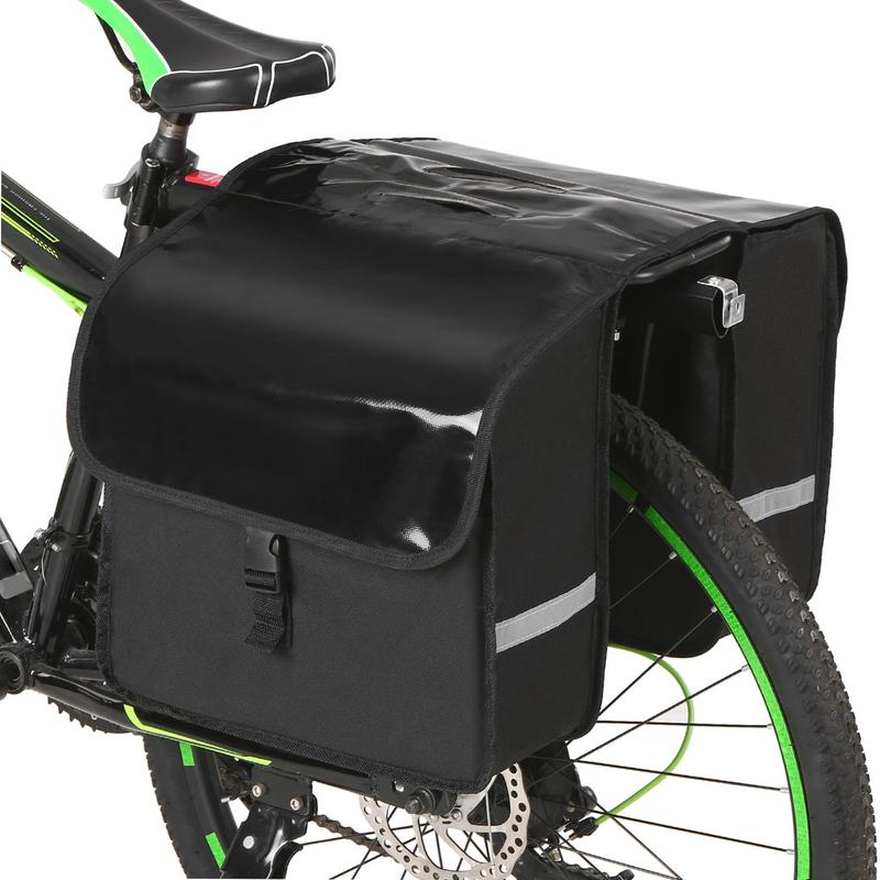 28L Waterproof Bicycle Rear Seat Carrier Bag, Bike Commuter Bag, Pannier, Bicycle Rear Seat Bag, Rack Trunk Bag, Bike Accessories