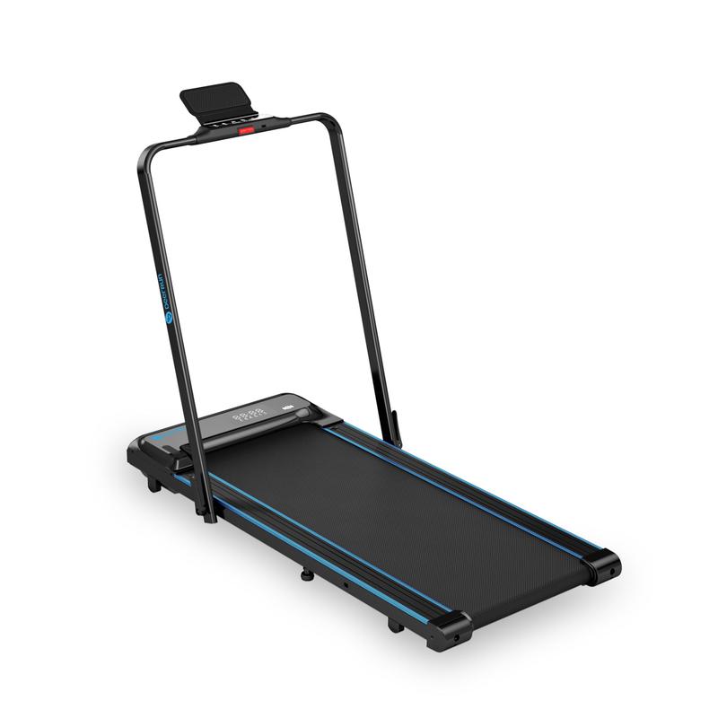  A5Pro Treadmill 2 in 1 Walking Pad Foldable Handle Walking Pad Fitness Equipment Folding with Stand Remote Control Wheels