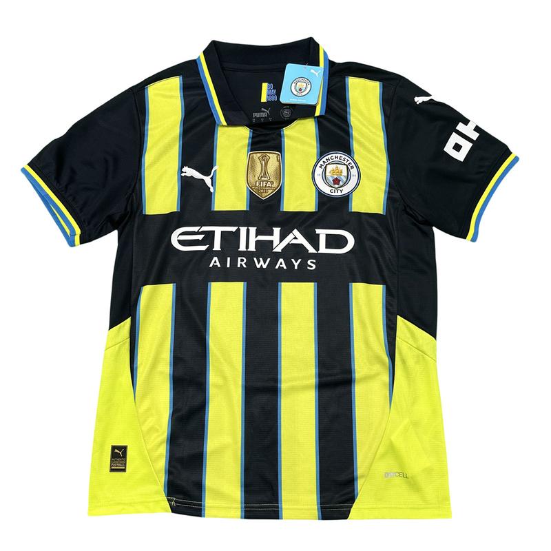 Puma 2425 Manchester City Fourth Away Short Sleeve Soccer Jerseys Premier League Fan Edition