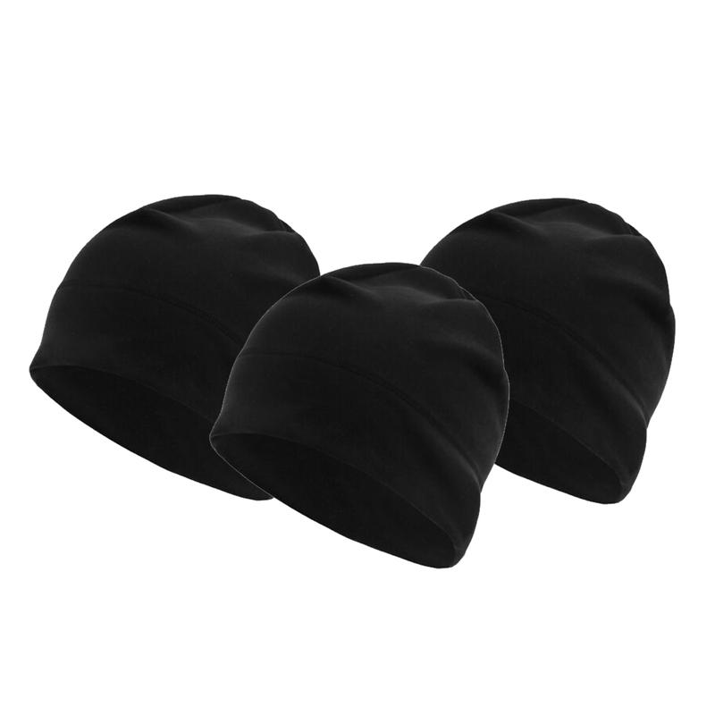 3PCS Winter Ski Warm Fleece Windproof Beanie Hat for Men and Women