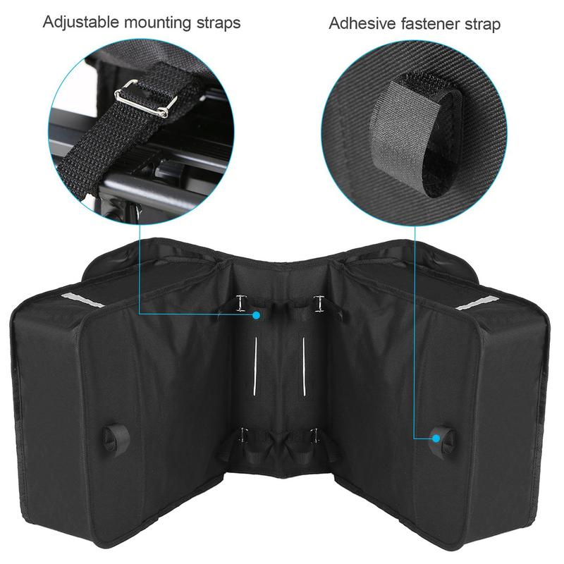 28L Waterproof Bicycle Rear Seat Carrier Bag, Bike Commuter Bag, Pannier, Bicycle Rear Seat Bag, Rack Trunk Bag, Bike Accessories