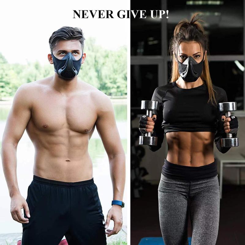 High Altitude Mask, Training Workout Mask Men to Improve Lung Capacity, 24 Level Breathing Resistance Fitness Mask to Upgrade Endurance, for All Sport: Running, Cardio, Cycling, Gym YUMIOER