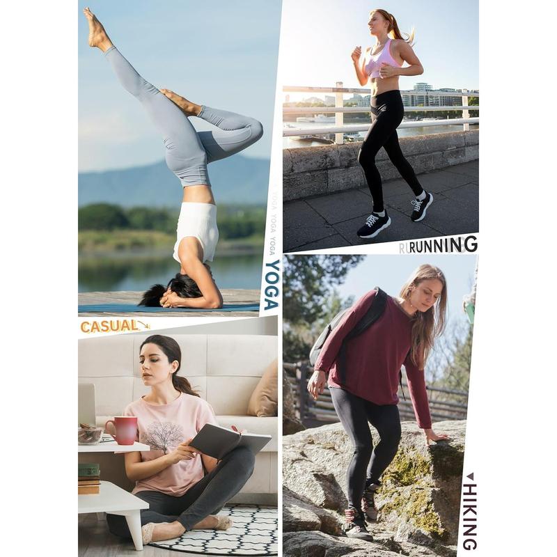 Willit Women's Fleece Lined Leggings Water Resistant Winter Pants Thermal High Waisted Yoga Hiking Running Tights Pockets