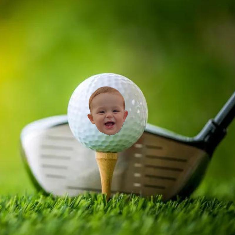 Golf Ball With Face (Send Picture through TikTok Messenger After Purchase with Photo)