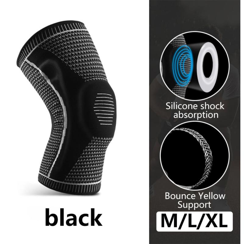 Knee Sleeve Compression Brace Support For Sport Joint Pain Arthritis Relief USA