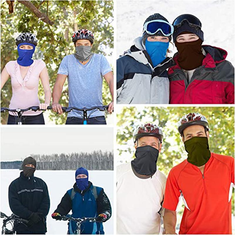 Full Face Mask, Balaclava Wind-proof Neck Gaiter Face Mask for Men & Women, Cycling Face Mask, Neckwear for Outdoor Activities