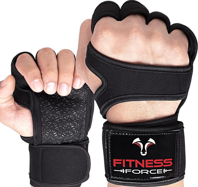 Ventilated Gym Gloves for Men with Built-In Wrist Support for Workouts Weightlifting Gloves Workout Gloves for Women