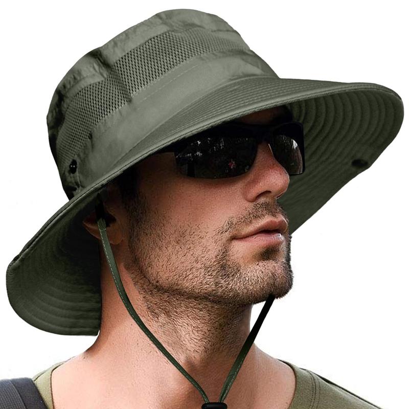 Sun Hats for Men Women Fishing Hat UPF 50+ Breathable Wide Brim Summer UV Protection Hat