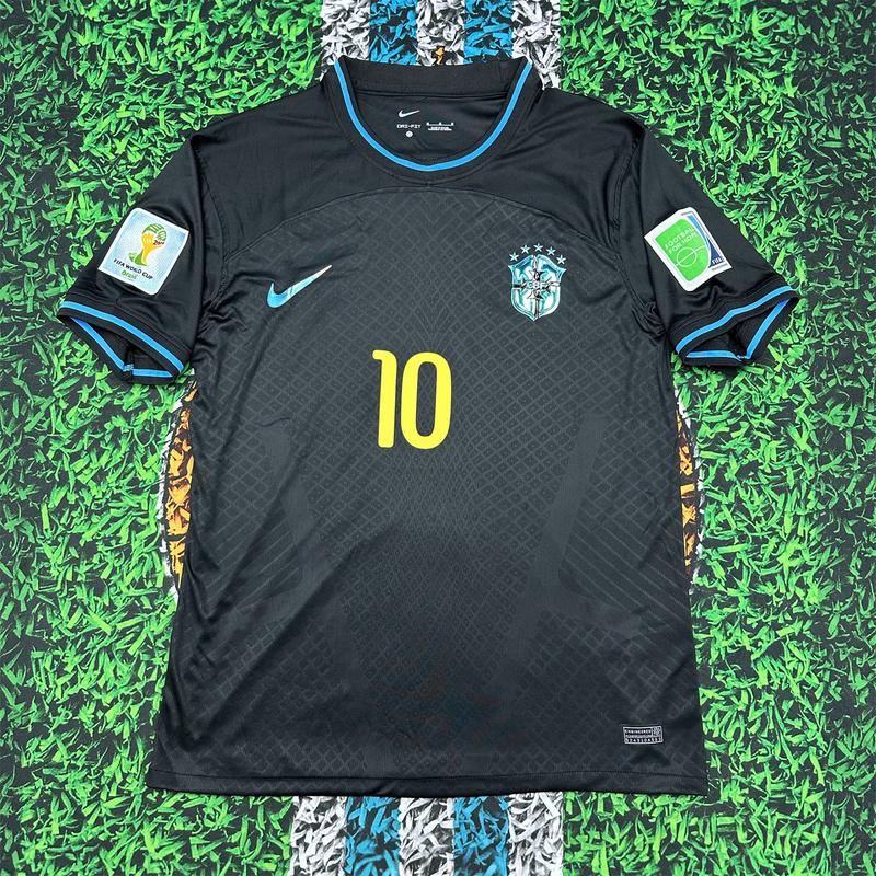 Nike 22 23 Brazil Jersey 10 NeymarJr Short Sleeve Soccer Jerseys