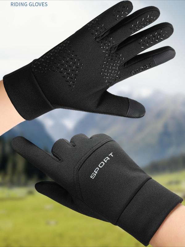 Sport Touchscreen Gloves, Non-slip Waterproof Gloves for Men & Women, Windproof Warm Gloves for Cycling Skiing Driving Fishing Sports