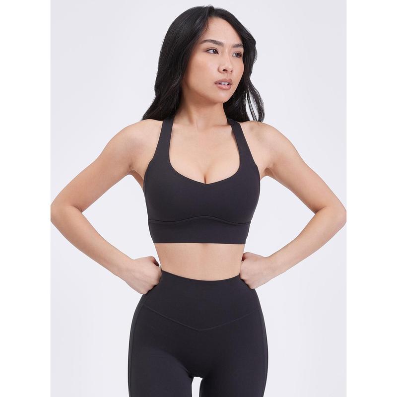 Collagen Sports Bra - Onyx Black