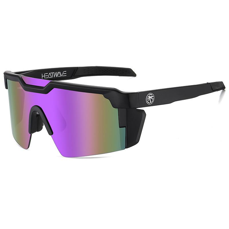 High-quality solid film cycling outdoor sports sunglasses eye protection red  night vision goggles