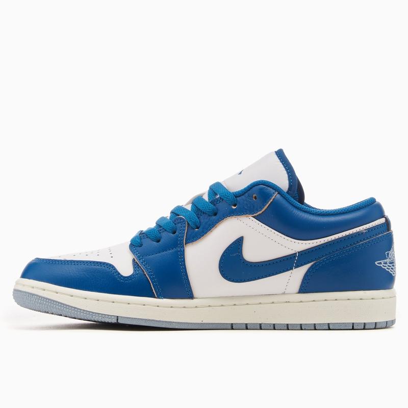 Nike Air Jordan 1 Low Industrial Blue FN5214-141 Men's Fashion Sneaker New