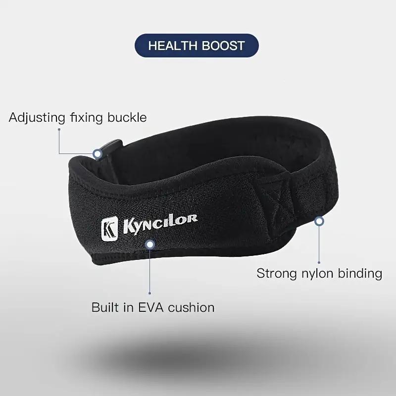 Sports Knee Strap, 1 Count Adjustable Breathable Knee Strap, Knee Stabilizer for Running, Basketball, Cycling, Fitness Enthusiasts