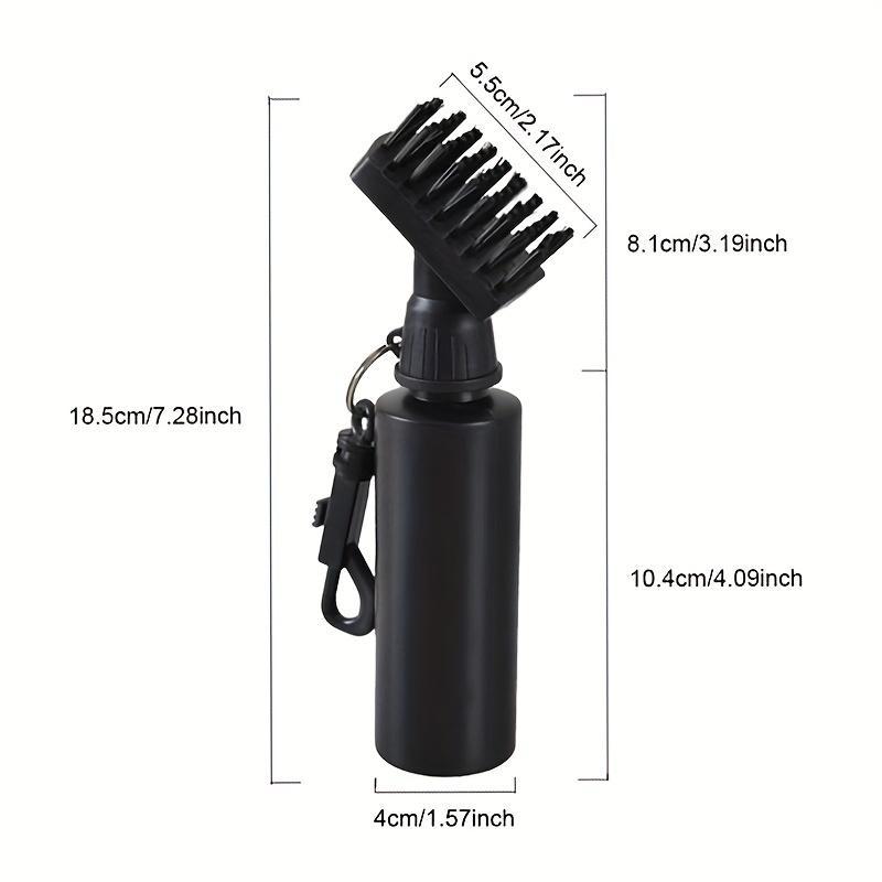 Portable Golf Water Brush, Retractable Brush with Nylon Bristle, Anti-leak Water Brush, Cleaning Supplies,  Golf Equipment