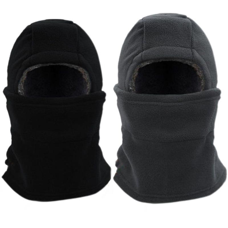 Three-in-One Winter Outdoor Warm Mask: Windproof Head Cover, Earmuffs, and Wool Thickened Warm Windproof Cold Protection