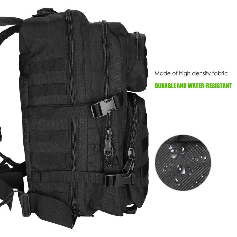 Military Tactical Backpack Large 3 Day Assault Pack Molle Bag Backpacks for Men Tactical Sports Bags With USA Flag Patch