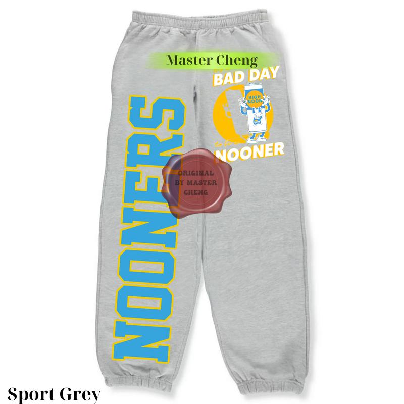 Streetwear Christmas Vibe High Noon It's A Bad Day To Be A Nooner Unisex Sweatpants Running, Baggy Style, Christmas Gift Sweatpants, Boyfriend's Gift