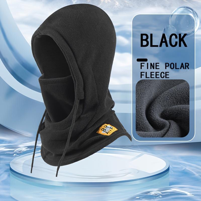 1pc Winter Cycling Balaclava For Men And Women – Warm And Windproof Headgear With Hidden Nose Bridge