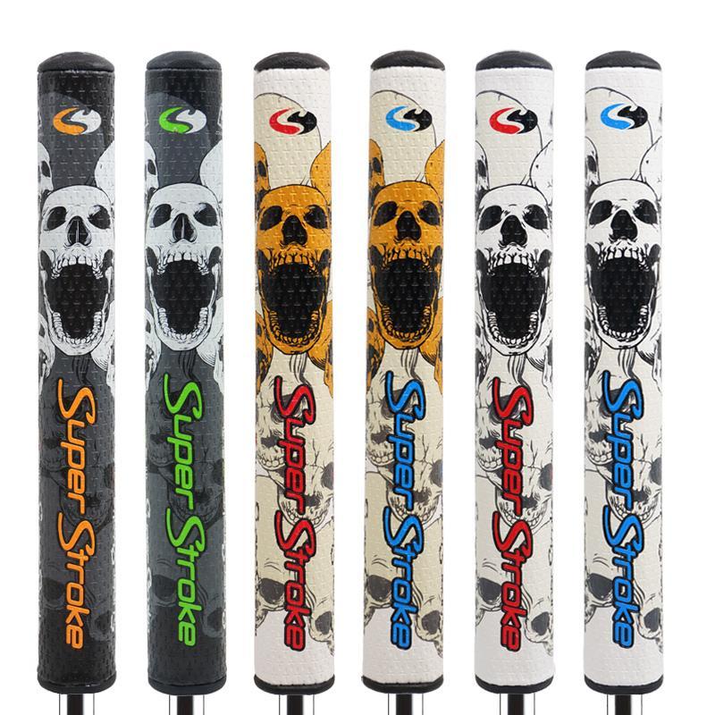 Skull Pattern Golf Putter Grip, 1 Count Polyurethane Outer Layer Golf Club Grip, Golf Training Equipment for Men & Women