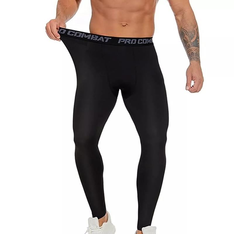 Men's Running Compression Pants Breathable and Cool Dry Sports Legging Athletic Baselayer Workout Tights