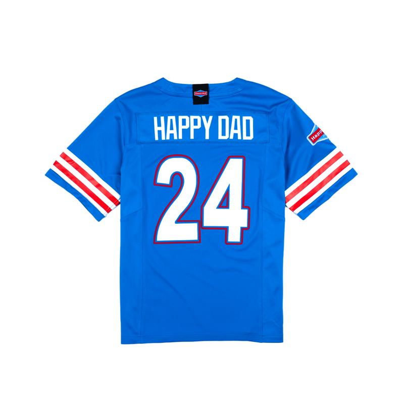 Happy Dad Football Jersey '24 (Blue)