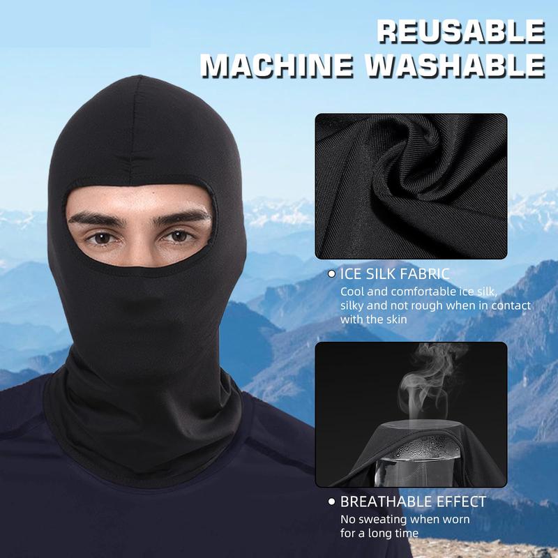 6 Pack Balaclava Ski Mask for Men Women, Full Face Cover  Cycling Motorcycle Hiking Outdoor Sports