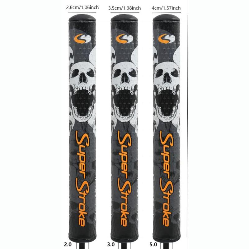 Skull Pattern Golf Putter Grip, 1 Count Polyurethane Outer Layer Golf Club Grip, Golf Training Equipment for Men & Women