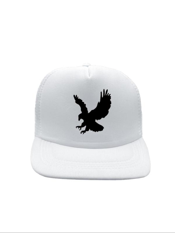 2024 New Style Eagle Print Baseball Cap, Street Style Animal Decor Sun Protection Baseball Cap, Fashion Adjustable Wide Brim Hat for Men & Women for All Season