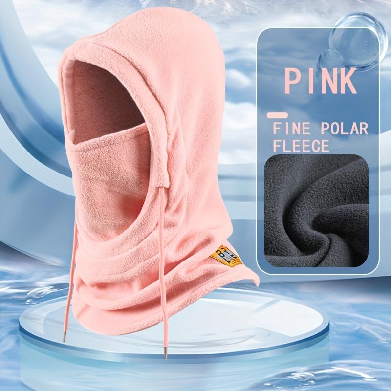 1pc Winter Cycling Balaclava For Men And Women – Warm And Windproof Headgear With Hidden Nose Bridge