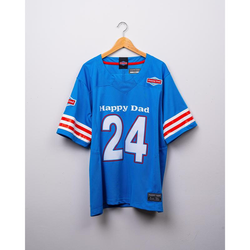 Happy Dad Football Jersey '24 (Blue)