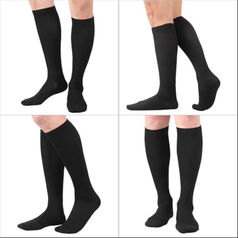 Compression Socks, 3 Pairs Unisex Comfy Breathable Sports Socks for Running Jogging Cycling, Sports Socks for Men & Women