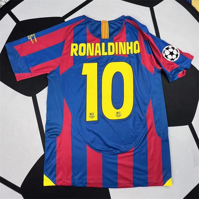 Home Ronaldinho Vintage Jersey 0506 Jersey