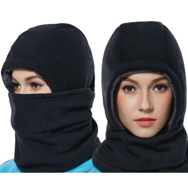 2025 Three-in-One Winter Outdoor Warm Mask: Windproof Head Cover, Earmuffs, and Wool Thickened Warm Windproof Cold Protection Warm Windproof