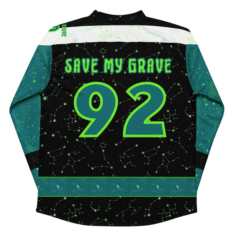 Zeds Dead Save My Grave Stars Custom EDM Hockey Jersey