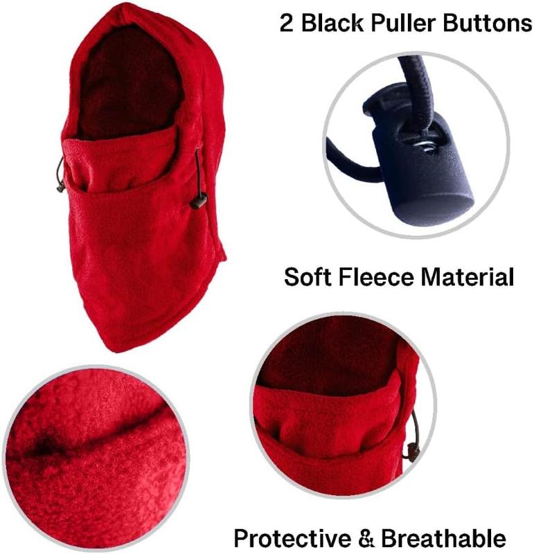 Fleece Windproof Ski  Mask Balaclavas Hood