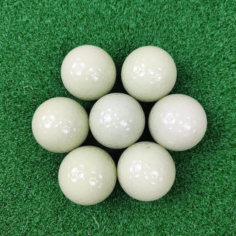 Fluorescent Glowing in the Dark Golf Ball, Long Lasting Bright Luminous Golf Ball for Night Sports, Golf Supplies