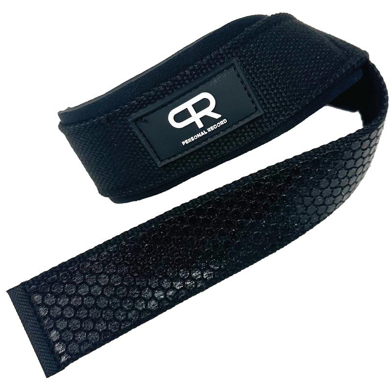 Personal Record Lightweight Wrist Straps - PR904 - Black