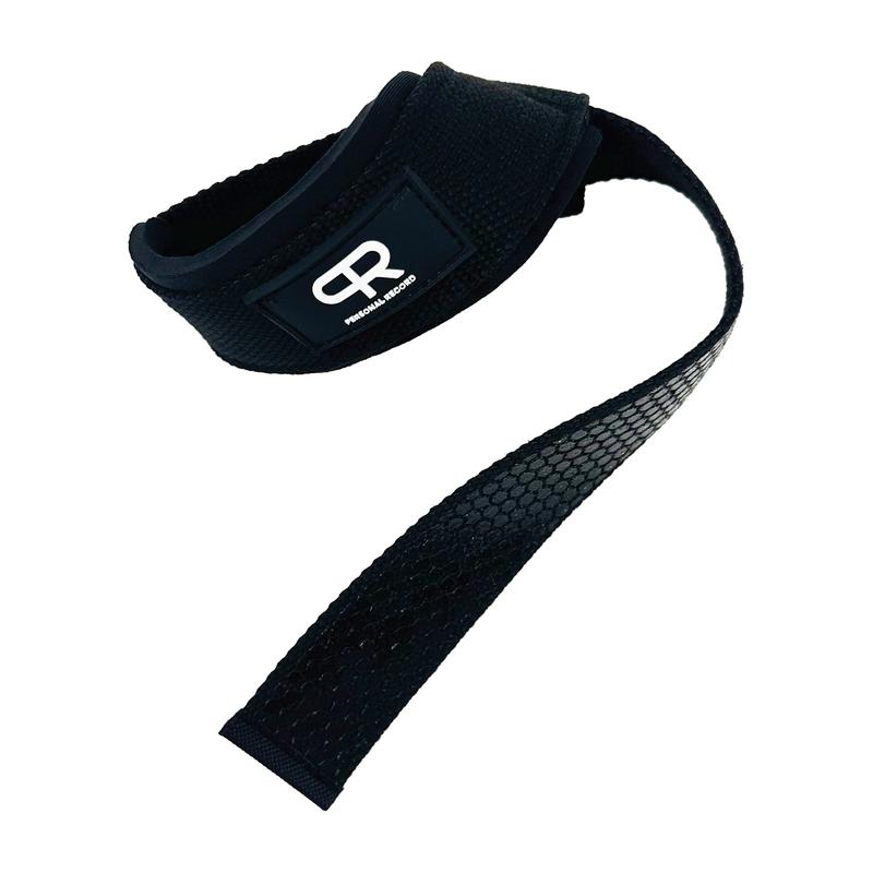 Personal Record Lightweight Wrist Straps - PR904 - Black