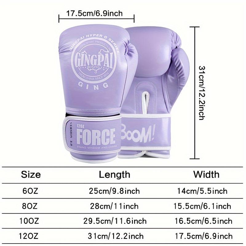 Thickened Muay Thai Boxing Gloves For Adult Women, Suitable For Professional Boxing And Mixed Martial Arts Training In Clubs And Gyms